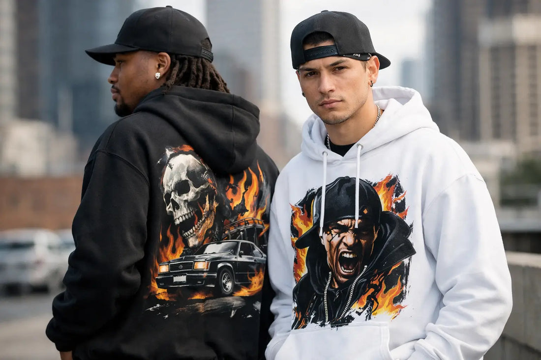 How to Wear Hip Hop Graphic Hoodies