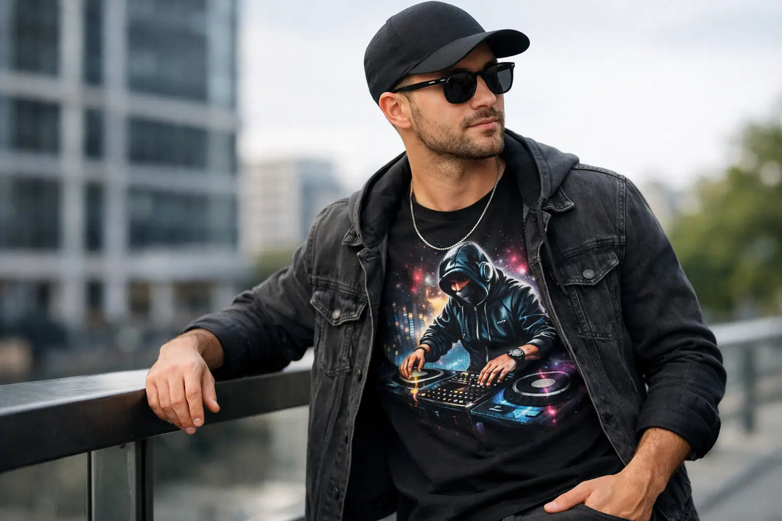 How to Wear DJ Graphics Without Looking Forced