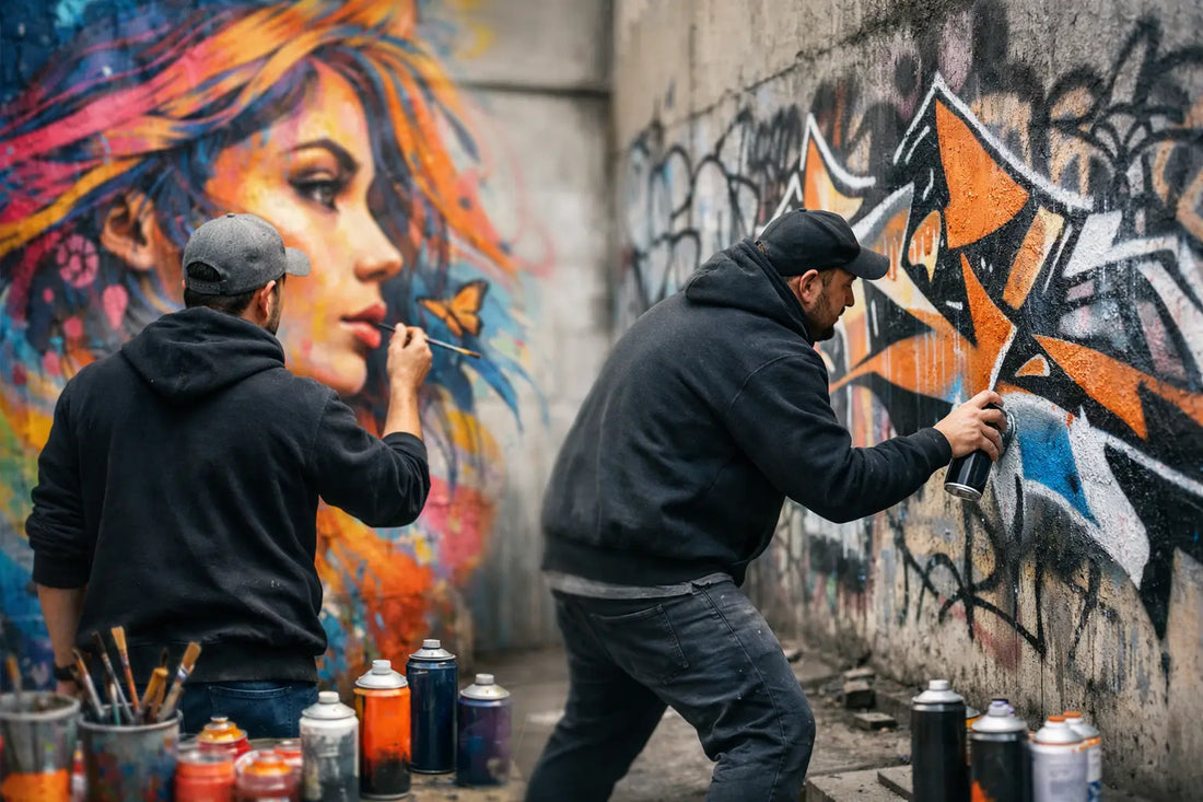Difference Between Street Art and Graffiti