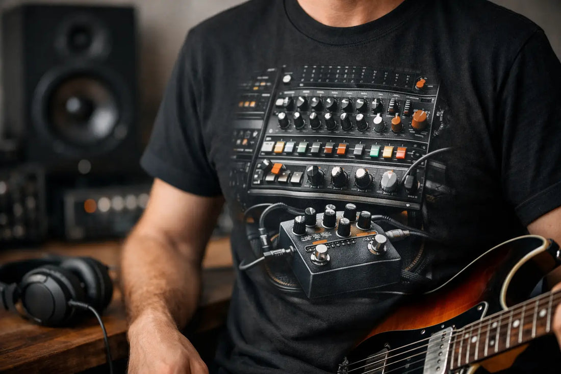 Why Music Gear Graphic Shirts Hit Hard