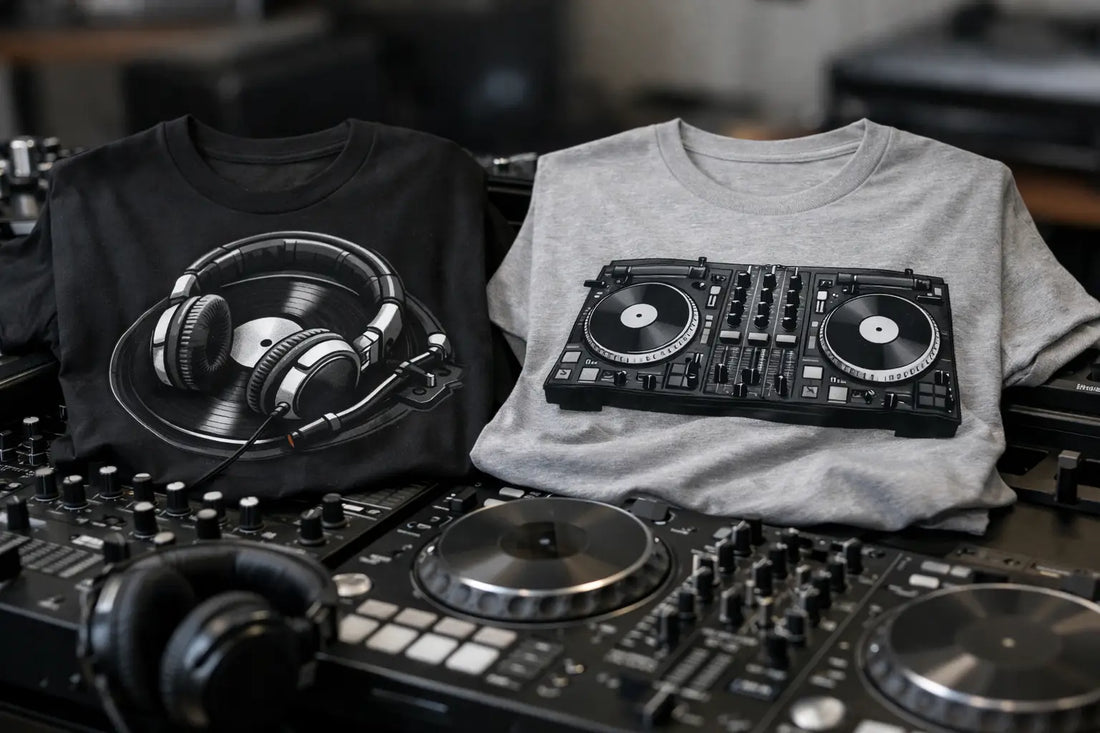 DJ Equipment T Shirts That Actually Hit